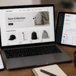Herramientas para usar dropshipping: ordenador, tablet, móvil.