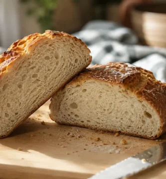 pan sin gluten casero bien horneado, sin errores de cocción
